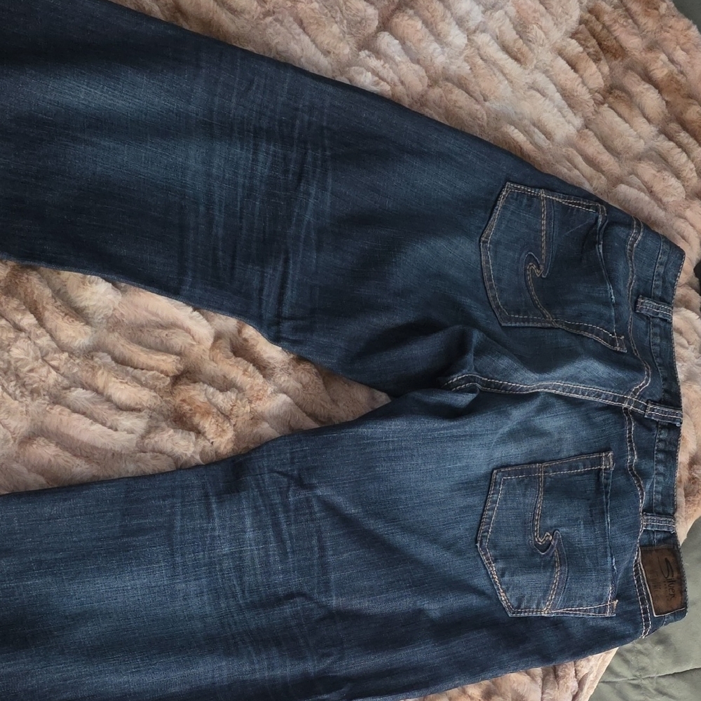 Silver Jeans Men's Bootcut Jeans - Blue - Picture 2 of 6